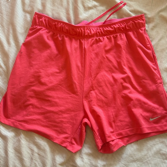 Nike Dri-Fit Athletic Shorts - Hot Pink - NWOT - Picture 1 of 2